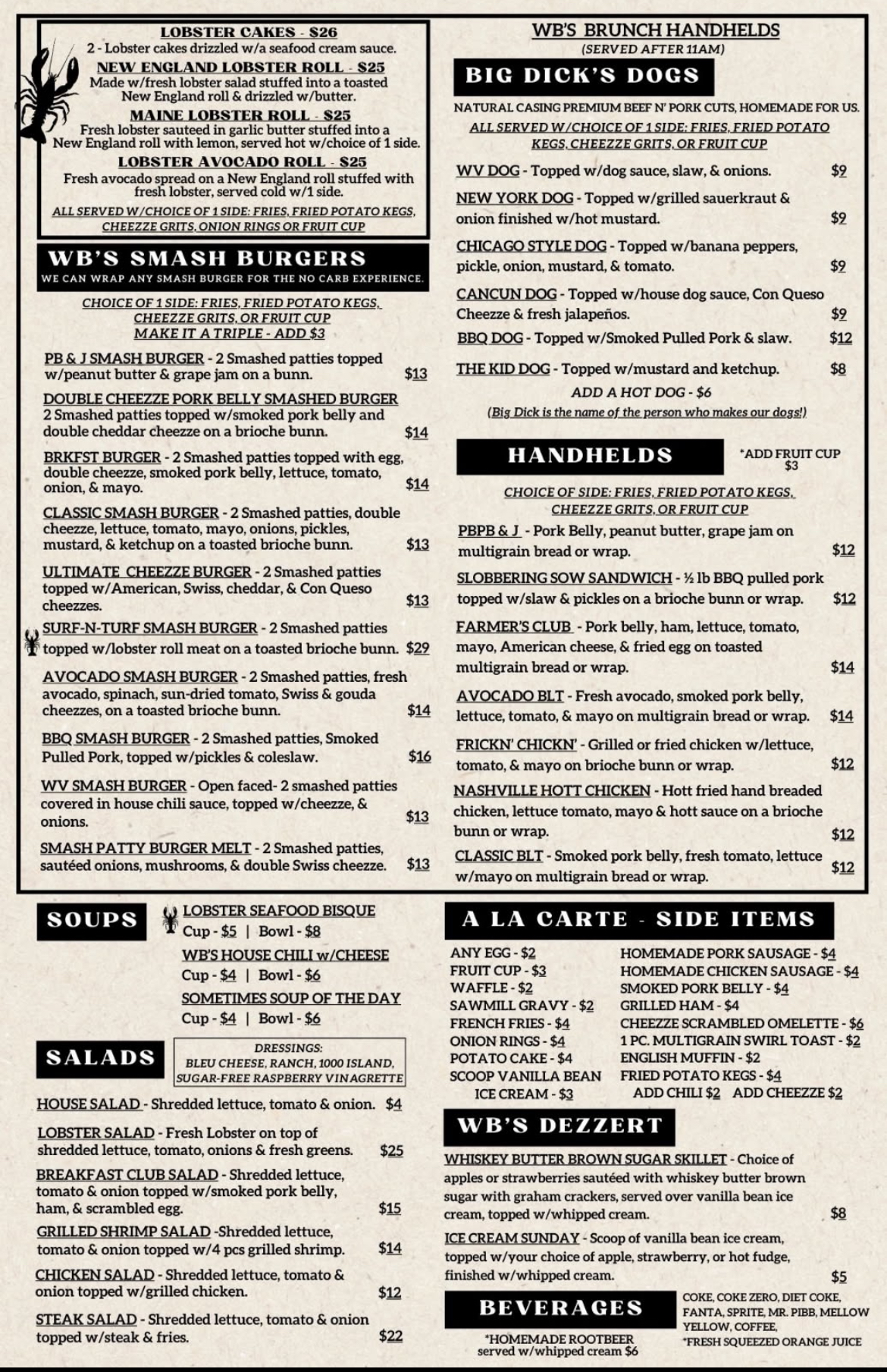 Menu Back
